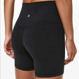 black align biker shorts